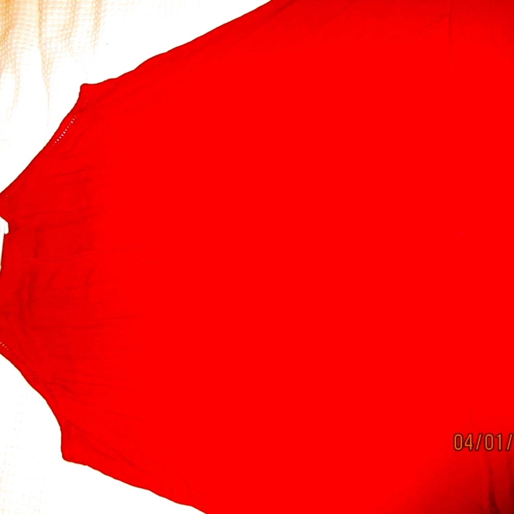 Torrid Red High Neck Top